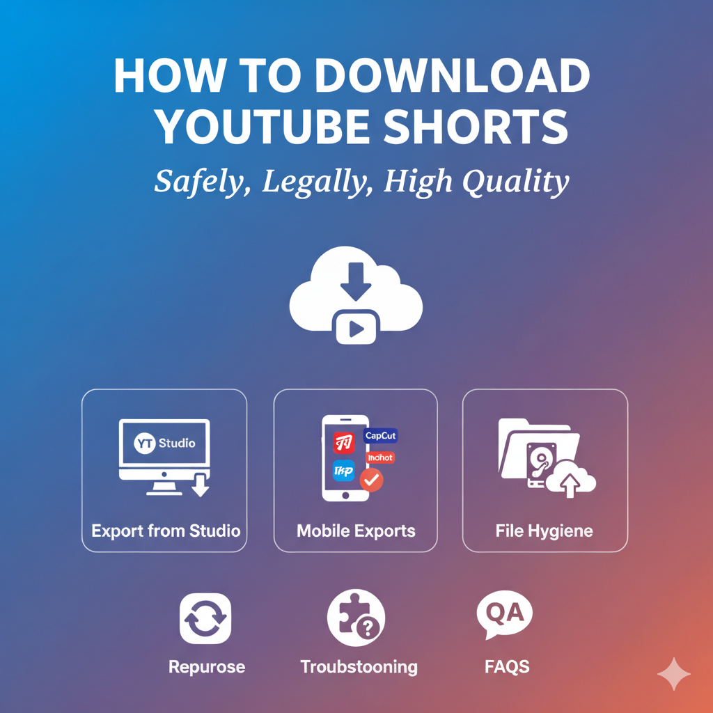 YouTube Shorts Downloader 2025: Complete Guide to Free & Safe Download Tools