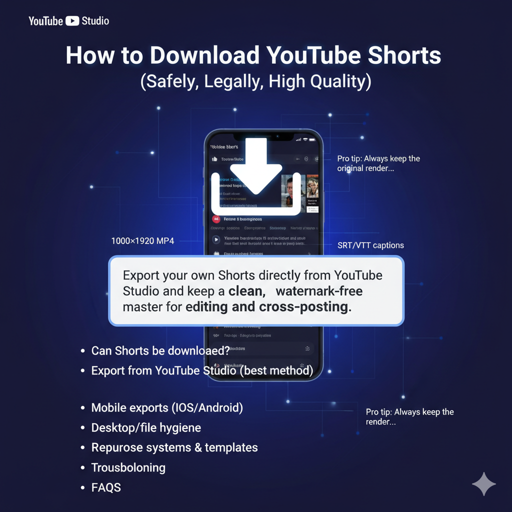 How to Download YouTube Shorts (Best Practices)
